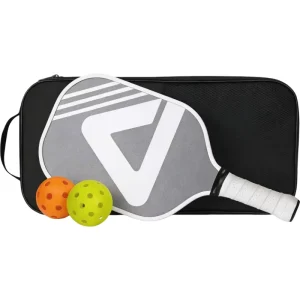 High quality cold pressed carbon fiber Pick racket double racket set achieves optimal aerodynamic effects