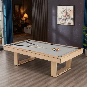 Home Commercial Standard Marble Indoor Multi-function Pool Table with American Billiards Dining Functions Black