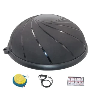 Home Fitness Yoga Balance Ball Pilates Trainer Hemisphere Wave Speed Yoga Ball 58cm Bosuing Speed Ball for Pilates