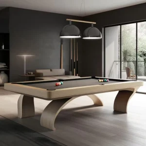 Home Integration Multi Purpose Functionality Solid Wood 8ft Billiard Table Slate Bed 3 in 1 Dining Pool Table for Factory Price