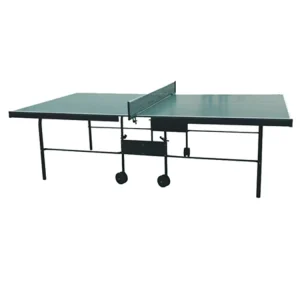 Home Use Table Tennis Tables 12MM With 4 Bigger Wheels Custom Foldable Ping Pong Table