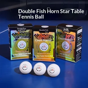 Horn Three-Star WIN40+ Stadium Master ABS Durable ITTF Approved Table Tennis Ball