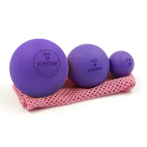 Hot Sales New Design Custom lacrosse Massage Balls Set 3CM 4CM 5CM Yoga Ball Massage Rubber Balls