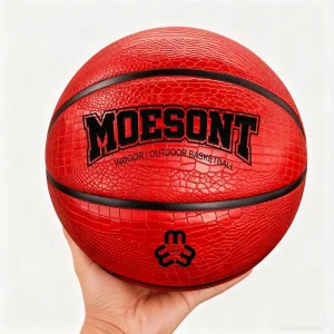 Hot Selling Customize Your logo Own Basketball Size 7 6 5 Red Basketball Ball
