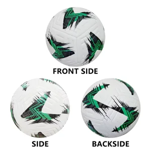 Huandong 038-TG Customized Thermal Bonded Size 5 Soccer Ball with PU Material for Indoor/Outdoor Training & Matches