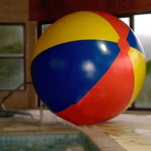 Huge Inflatable Beach Ball Colorful Big PVC Beach Ball for Water Game