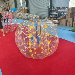 Human Hamster Ball PVC Inflatable Bubble for Outdoor Collision Games Adult Kids Fun Party Equipment