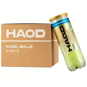 ITF IPF Approved Durable Padel Tennis Balls High Quality Wool+Rubber Custom Logo Color Factory for Sports
