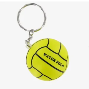 Imprinted PU Material ASTM Certified Water Polo Keychain Stress Toys for 2 4 Years Old Silk Screen Heat Transfer