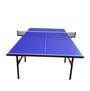Indoor Foldable 15mm MDF Durable Eco-Friendly Standard Size Table Tennis Table Wheels for Daily Entertainment