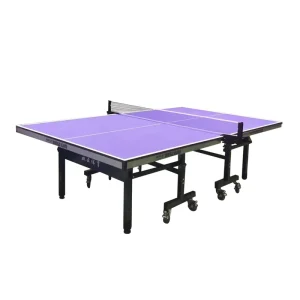 Indoor Foldable 25MDF Table Tennis Table Set Mobile Portable Training Design