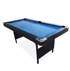 Indoor Household Billiard 6ft Folding Metal Leg Pool Table Saving Space Billiards Table