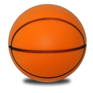Indoor Kids Silent Basketball PU Cover Size 7 Durable Safe Soft Eco Friendly for Beginners Home Training Sports Equipment
