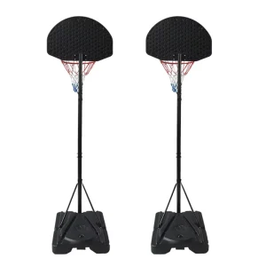 Indoor Outdoor Height Adjustment Square Tube Movable Basketball Hoop for Kids