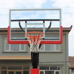 Indoor Outdoor Professional Training Basketball Hoop Stand Height Adjustable Basketball Goal Posts for Adult and Children