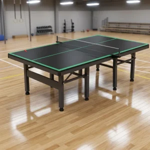 Indoor Outdoor Sport Modern Table Tennis Set Foldable Portable Wheels Eco Friendly Durable Steel 25mm Table