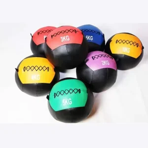 Indoor Soft Gym Medicine Ball PU Wall Ball for Strength Training and Balance Exercise
