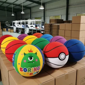 Indoor Sports Silent Basketball Lightweight Eco Friendly Youth Training Custom Logo OEM Bulk Supply For Retailers