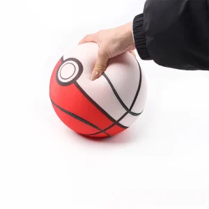 Indoor Sports Toy Ball Cloth Skin Upgrade PU Foam Core Soft Bounce OEM Factory Price Bulk Silent Basketball