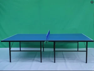 Indoor Table Tennis Set Pingpong Table, Professional Indoor No Wheel Foldable 18*50 MM Thickness Table Tennis Table