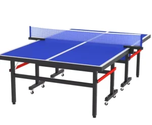 Indoor Table Tennis Table With Folding Wheels