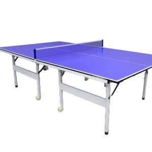 Indoor Training 15MDF Professional Pingpong Table with Casters Foldable Movable Table Tennis Tables