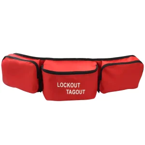 Industrial Electrical Waist Safety Portable Lockout Safety Padlocks Bag