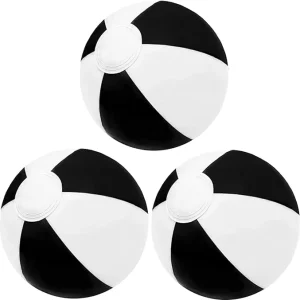 Inflatable Beach Ball 16 Inch Swimming Pool Balls Bouncy Pink Beach Ball Floating for Summer Beach Pool Party Favor