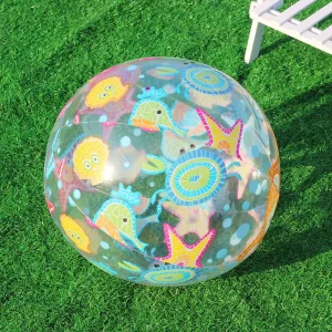 Inflatable Beach Ball 35cm Diameter for Adults and Children Water Play Outdoor Use