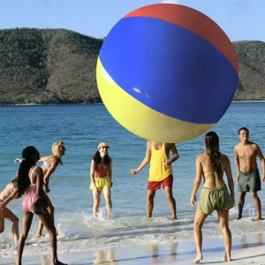 Inflatable Beach Ball Water Play Ball Beach Volleyball Fitness Smart Large Ball Water Volleyball