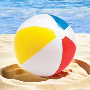 Inflatable Beach Balls Large Rainbow Beach Balls for Pool Parties Kids and Adults Summer Pool Party Toys