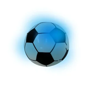 Inflatable Glow in the Dark Soccer Ball Light Up Training Ball Outdoor Indoor Sport LED Soccer Ball for Adults and Kids