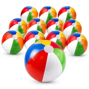 Inflatable PVC Beach Ball for Summer Pool Party Beach Games OEM ODM Custom Printing