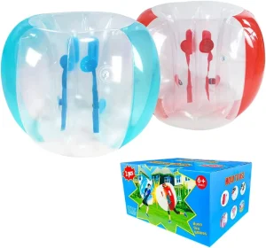 Inflatable PVC Bumper Bubble Ball Wearable Bouncy Ball for Kids Adults Outdoor Play Game