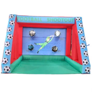 Inflatable PVC Soccer Goal Game Football Kick and Shoot Shooting