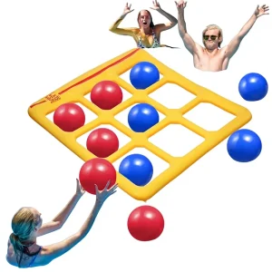 Inflatable Pool Toy Set with 10 Balls Material None for Adults Teens & Kids 2-10 Players