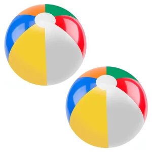 Inflatable Rainbow Summer Swimming Pool Party Balls Outdoor Activity Sports Ball Inflatable Beach Ball