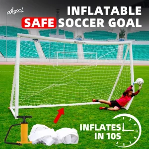Inflatable Soccer Goals Foldable Soccer Goal for Training