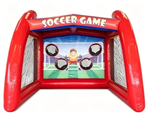 Inflatable Soccer Kick Target Football Shooting Goal Game for Kids Adults PVC Material Commercial Use Carnival Party Rental