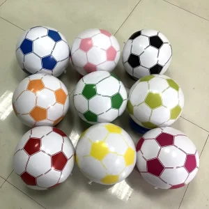 Inflatable Sports Balls PVC Beach Ball Soccer Ball Basketball Rugby Ball for Summer Pool Promotional Ball Play Ball Plastic Ball