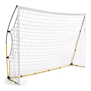 Intop Brand Medium Size Professional Outdoor Portable Soccer Football Goal Net Yellow 2.4m X 1.5m X 0.84m
