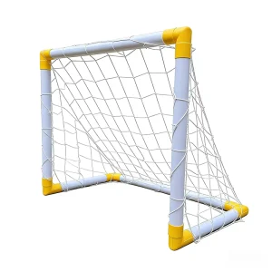 JH Hover Soccer Kit with Mini Goal and Air Pump BPA-Free Indoor Toy for Boys Girls Family Game Night