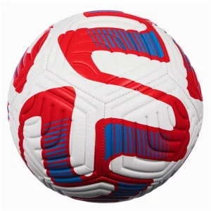 JINLANGTE Custom Printed 32 Panels PVC Soccer Ball Size 5 Futsal Sporting Ball PU and Leather Material for Training