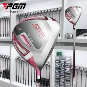 Junior Golf Fairway Wood Bulk Custom Logo PGM Titanium Carbon Fiber Shaft TW062 Model for Clubs Resorts Elite Academy