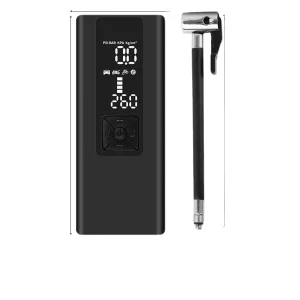 K P003 Portable Rechargeable Aluminum Mini Hand Sports Accessories Ball Pump for Football Balloon Tire Basketball Automatically