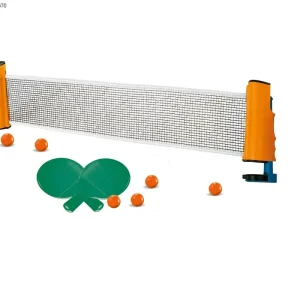 Kid Ping Pong Funny Sport Plastic Bats Racket Set Net Ball Paddle Racquet Portable Children Classic Table-tennis Toy Set