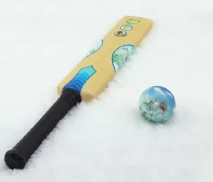 Kids PU Foam Cricket Bat and Ball Set Soft Sports Toy Safe Outdoor Play Game Set