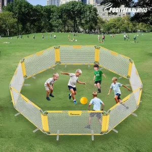 Kids Soccer Balls Filed Child Soccer Fence Outdoor Indoor Barrier Football Net
