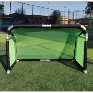 Kids Soccer Goal Quick Fold Portable Aluminum Mini Football Goals 1.2m X 0.5m for Kids Training