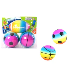 Kids Summer Toys Inflatable PVC Ball Football Basketball 3 in 1 Toy Ball